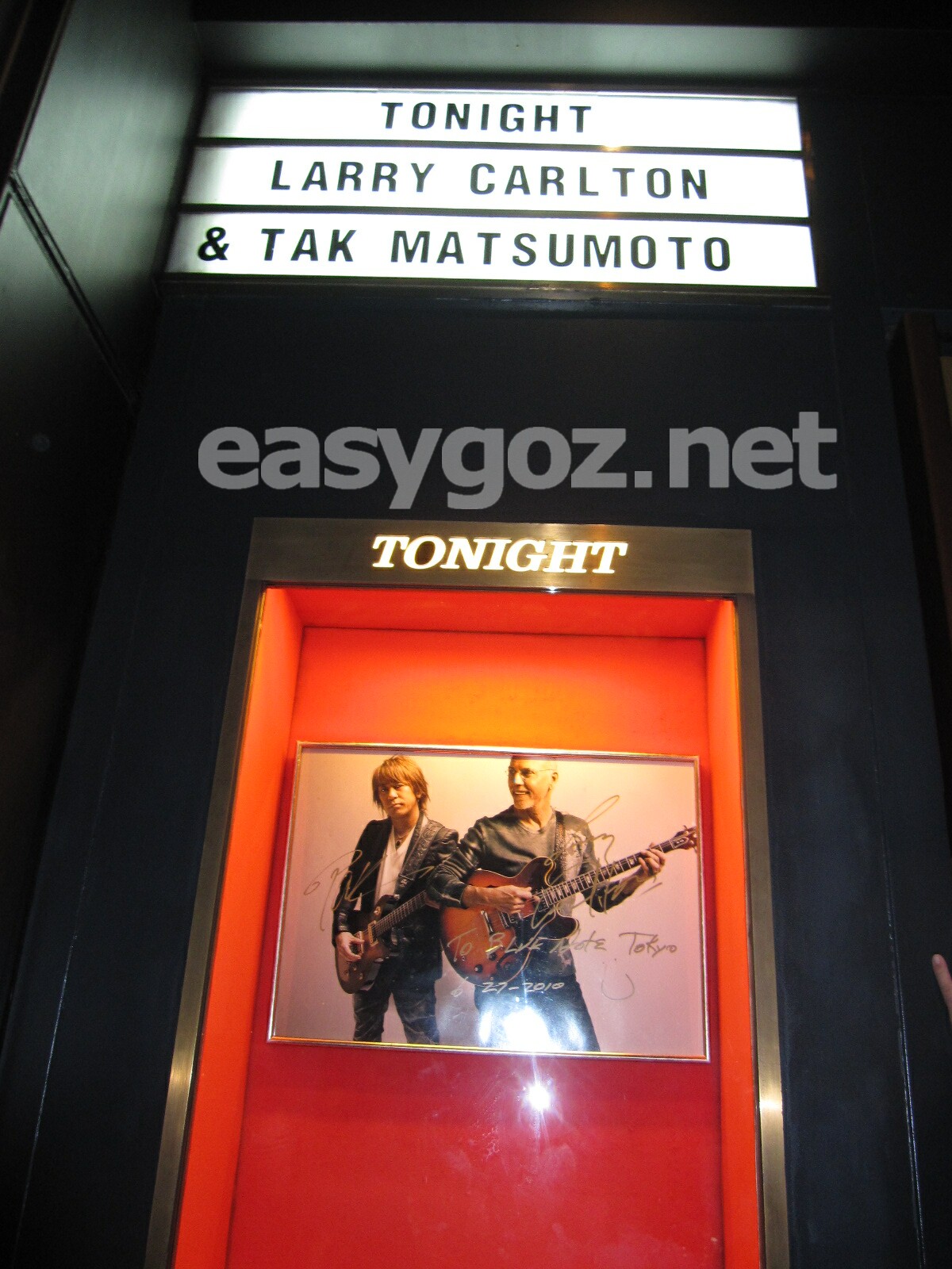 Larry Carlton ＆ Tak Matsumoto LIVE 2010 “TAKE YOUR PICK” 東京 ...